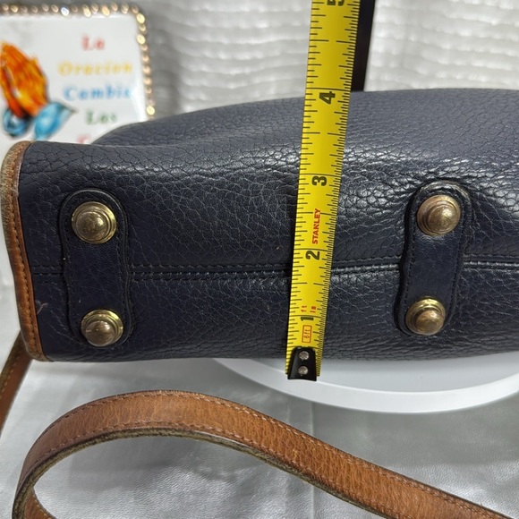 (X1) Dooney & Bourke vintage grained leather crossbody bag 80s, Y2K - Picture 8 of 16